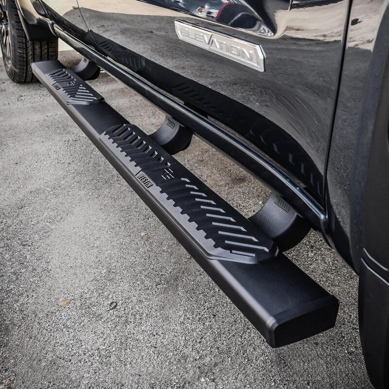 Westin 19-26 Chevrolet Silverado 1500 DC R5 Nerf Step Bars - Blk