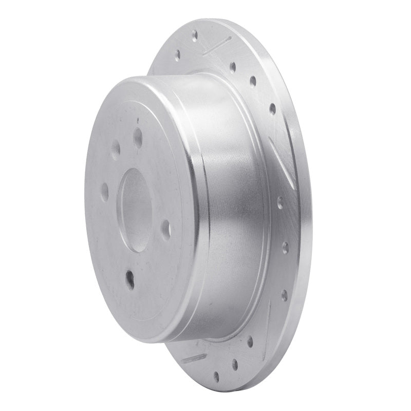 DFC 99-02 Daewoo Nubira Rear Left Drilled & Slotted Silver Brake Rotor