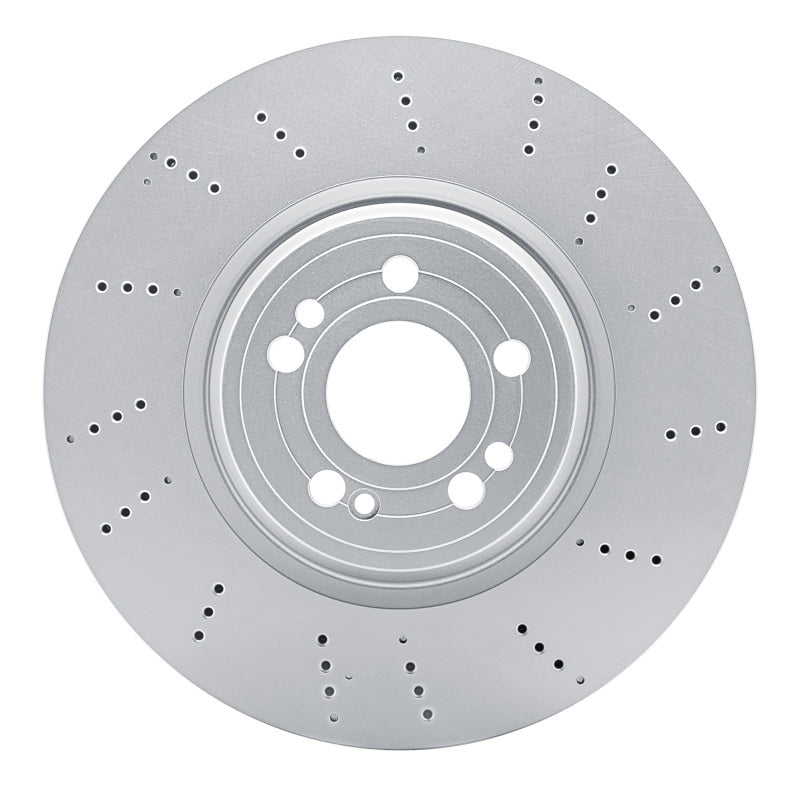 R1 20-23 Mercedes-Benz GLE350 Front Drilled Carbon Alloy GeoMET Rotor