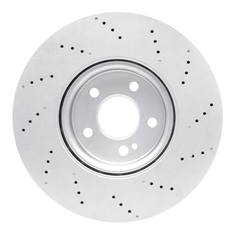R1 19-25 Mercedes-Benz CLA250 Front Drilled Carbon Alloy GeoMET Rotor
