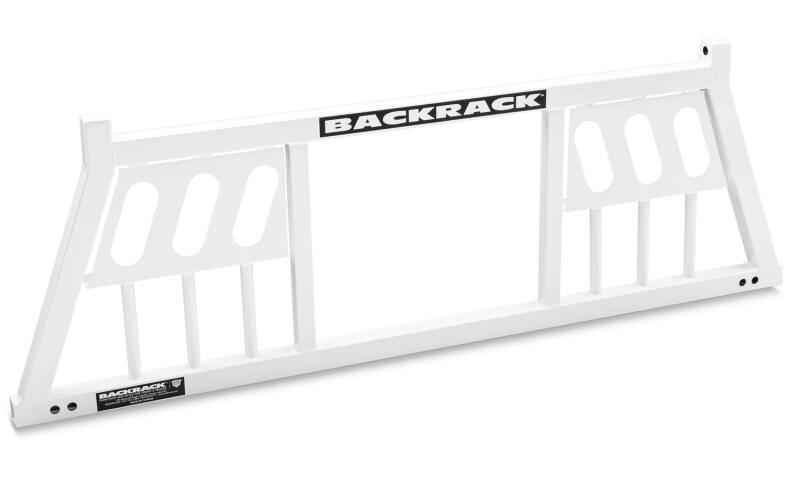 BackRack 19-23 Chev/GMC Silverado/Sierra 1500 (Nw Bdy) Three Light Rack Frame ONLY (Req. HW) - White