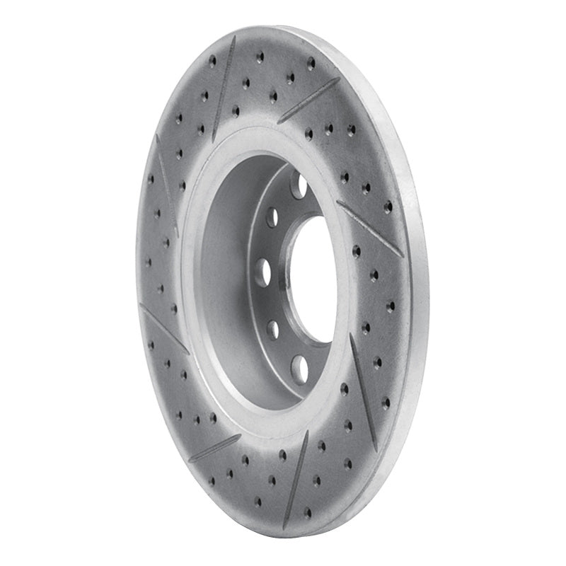 R1 15-26 Alfa Romeo Tonale Rear Right Drilled & Slotted Geo-Carbon Rotor