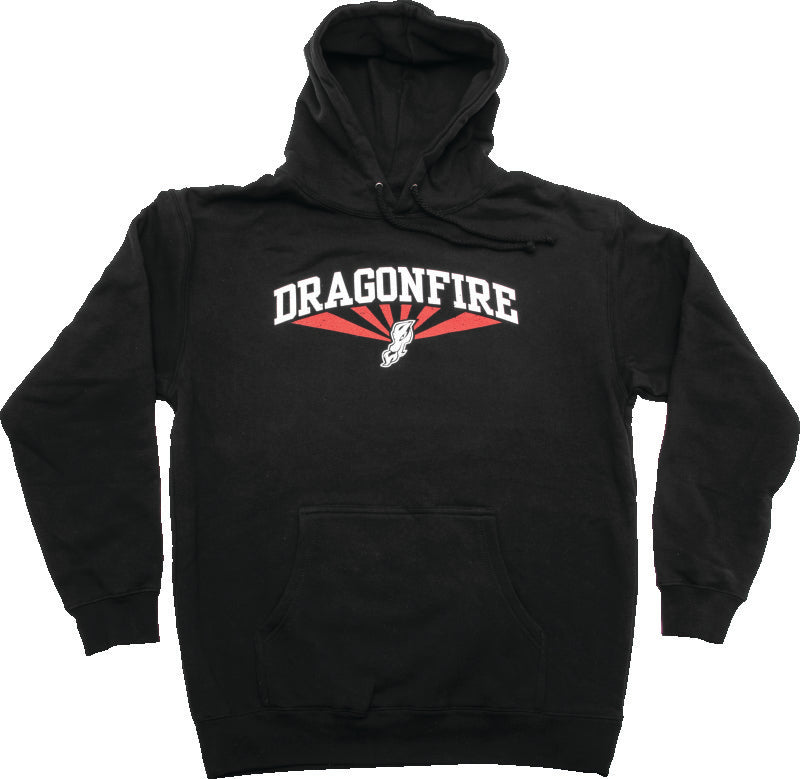 DragonFire Racing Dfr Az Hoodie Blk/Rd Sm