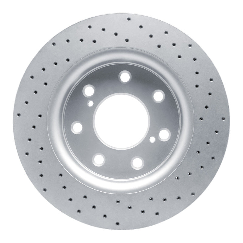 DFC 10-14 Ford F-150 Rwd Front Left Drilled Geoperformance Rotor