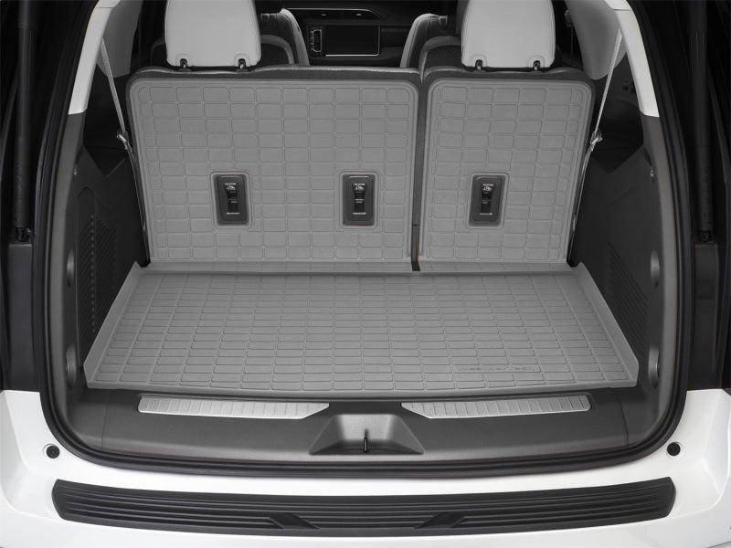 WeatherTech 21-23 GMC Yukon XL / Yukon Denali XL & Chevrolet Suburban Seatback Cargo Liner HP - Grey