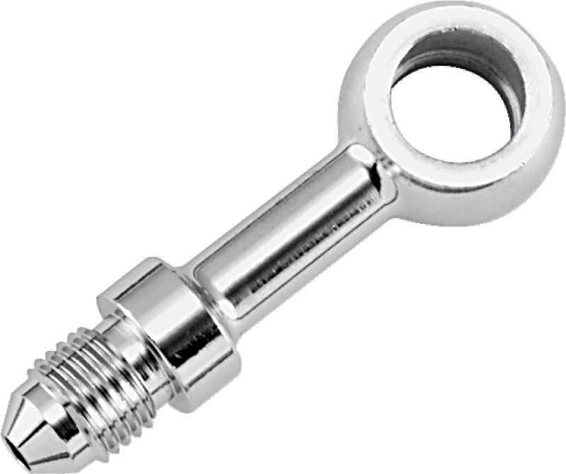 Twin Power Stainless Brake Fitting 3/8 Inch X AN3 Straight Banjo Adaptor
