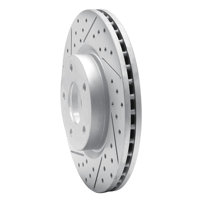 R1 13-25 Nissan Altima Front Left Drilled & Slotted Geo-Carbon Rotor