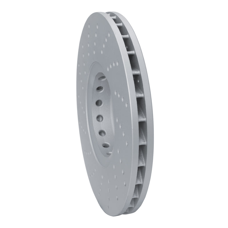 DFC 20-25 BMW X6 Right Front Drilled Hi-Carbon Alloy Geomet Coated Rotor