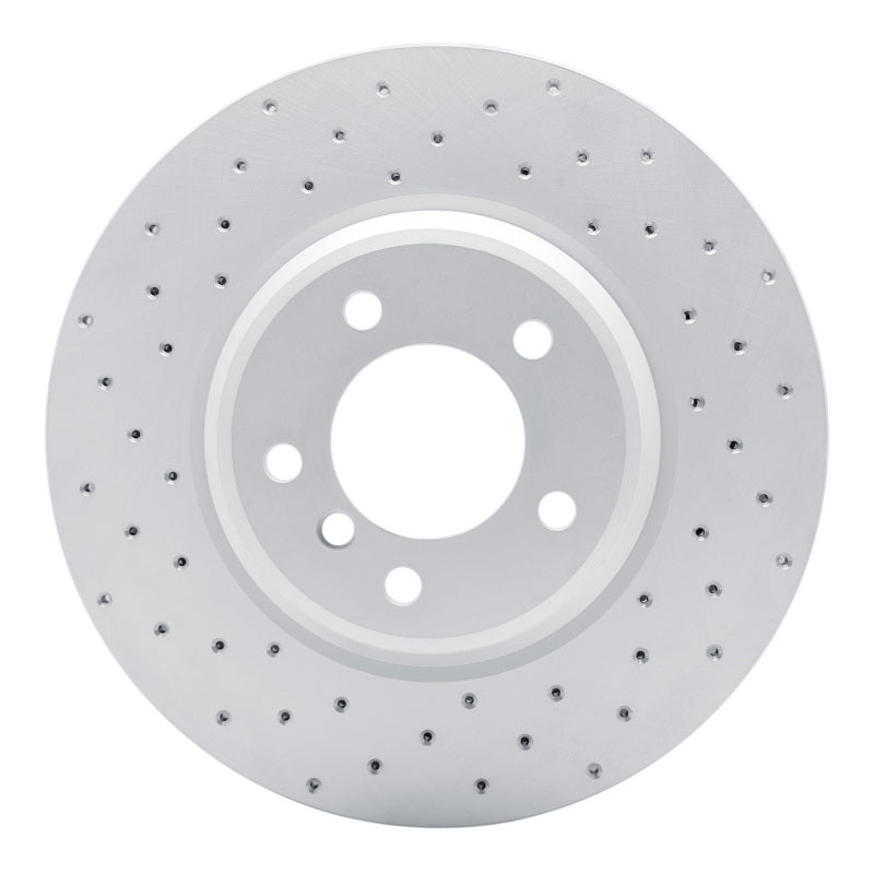 DFC 07-15 BMW X1 (Usa/Canada) Front Left Drilled Geoperformance Rotor