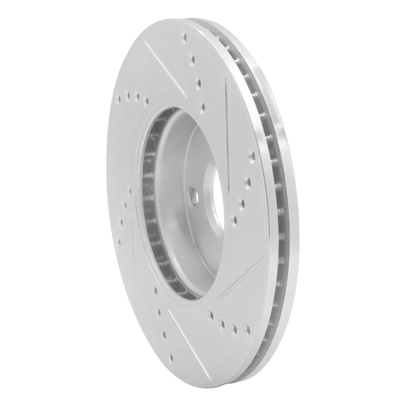 DFC 16-25 Mazda 2 (Mexico) Front Left Drilled & Slotted Silver Brake Rotor