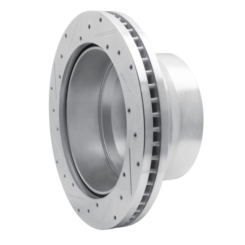 R1 09-20 Chevrolet Express 4500 Rear Right Drilled & Slotted Silver Brake Rotor