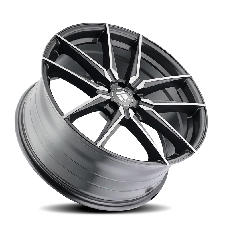 Touren 3294 TR94 18x8 / 5x112 BP / 35mm Offset / 66.6mm Hub Gloss Graphite Brushed w/ Dark Wheel