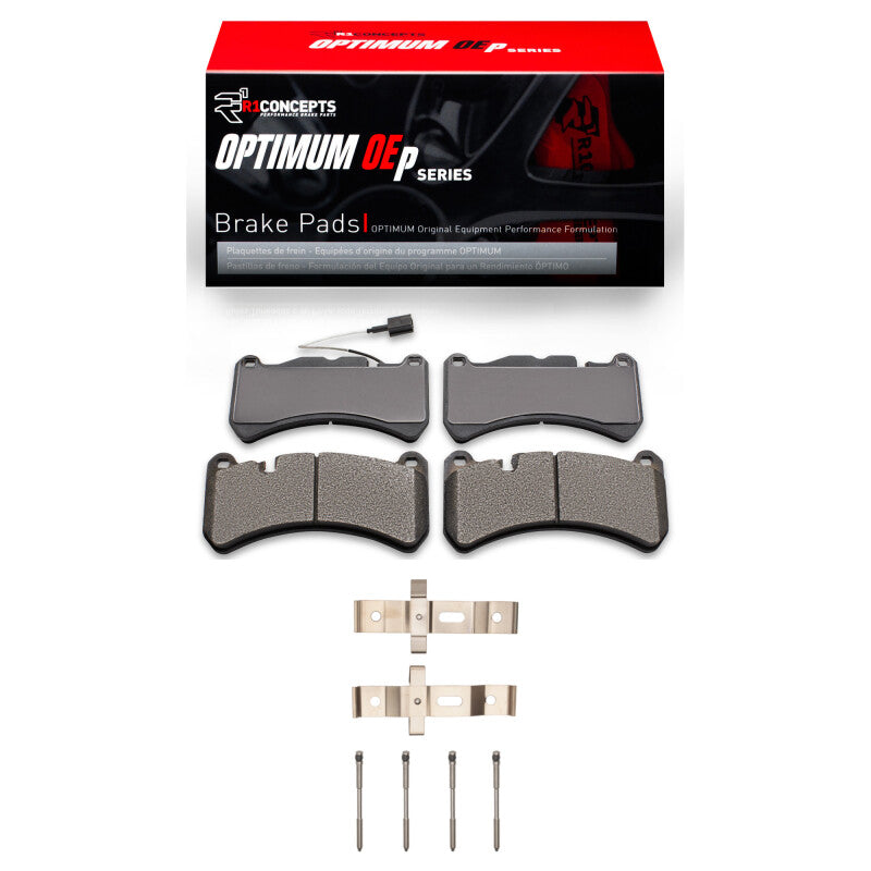 R1 2014-2024 Maserati Quattroporte Front R1 Optimum OE Pads & Hardware Kit