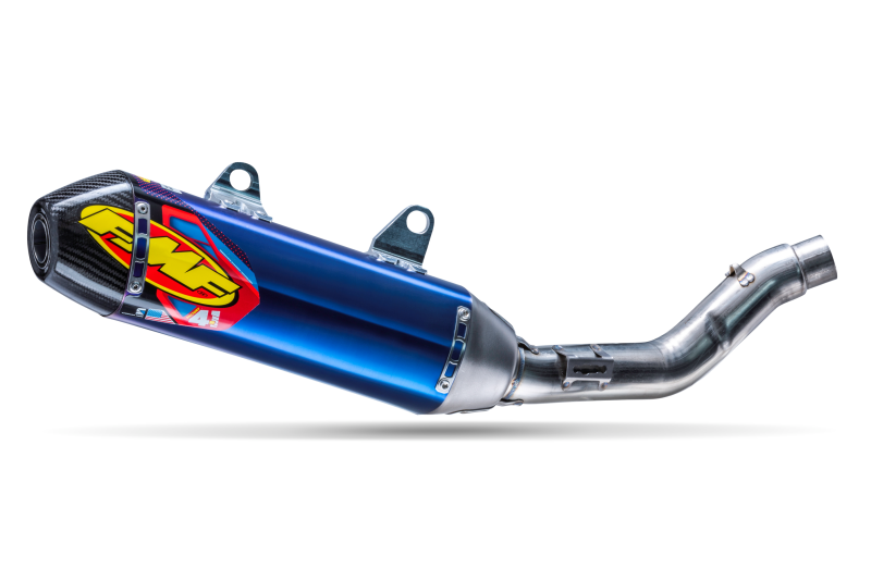 FMF Racing 25-26 Honda CRF250R/RX FACTORY 4.1 Anodized Titanium RCT Slip-On Muffler W/R Carbon Cap