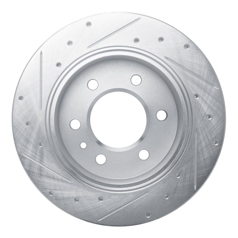 DFC 19-25 Mercedes-Benz Sprinter 2500 Rear Right Drilled & Slotted Silver Brake Rotor