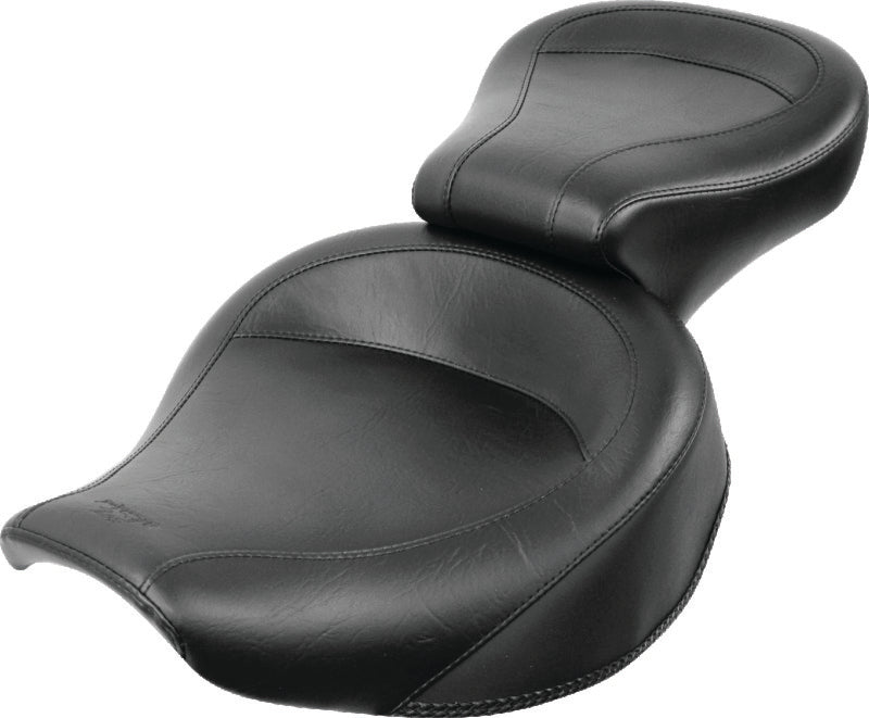 Mustang 10-14 Honda VT1300C Cruiser Tank Bib w/Studs - Black