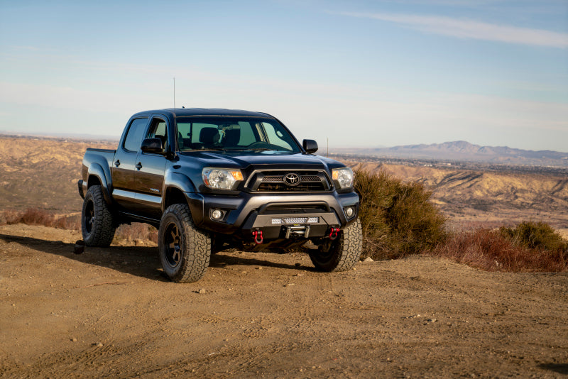 Body Armor 4x4 12-15 Toyota Tacoma HiLine Front Winch Bumper