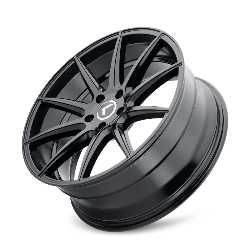 Kraze KR194 Cosmos 18x8 / 5x108 BP / 40mm Offset / 63.5mm Hub Gloss Black Wheel