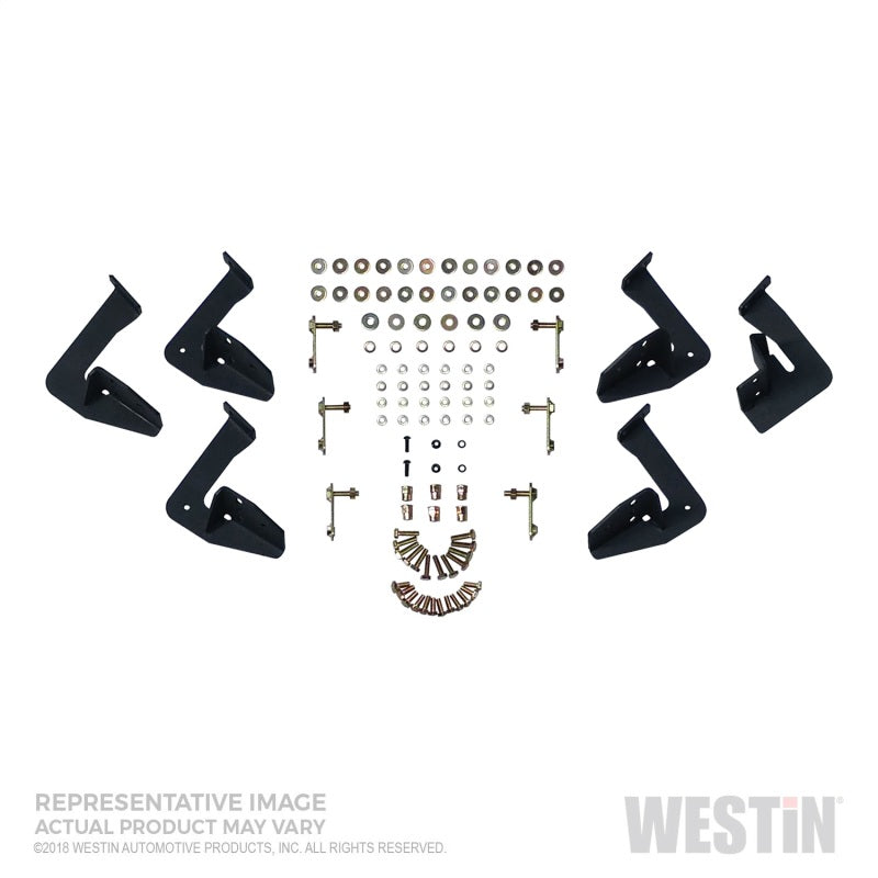 Westin/HDX 07-18 Chevy/GMC Silv/Sierra 15/25/3500 Drop Nerf Step Bars - Stainless