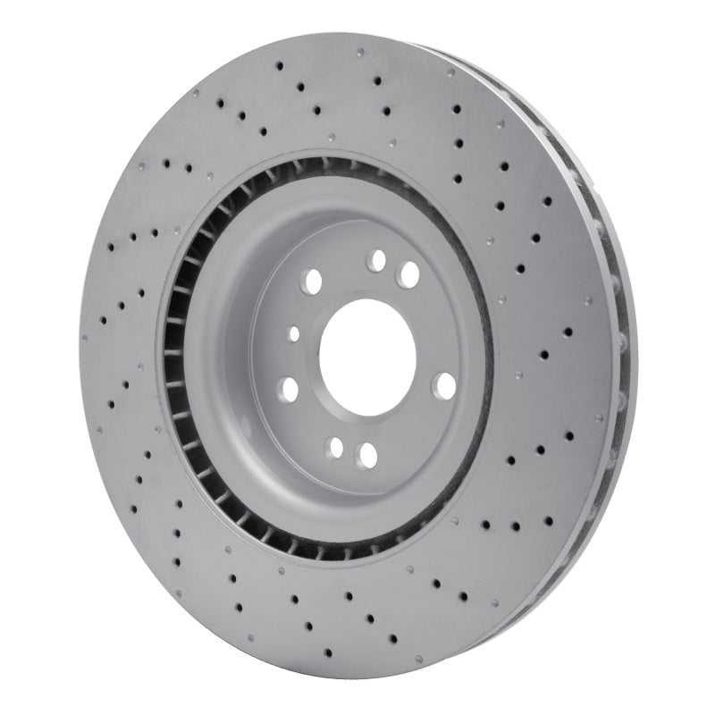 R1 12-19 Mercedes-Benz GLE400 Front Drilled GeoSPEC Coated Rotor
