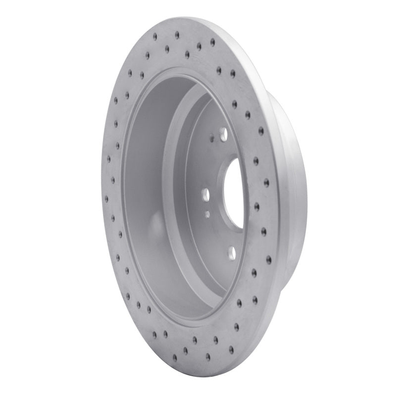 DFC 02-04 Honda Odyssey Rear Right Drilled Geoperformance Rotor