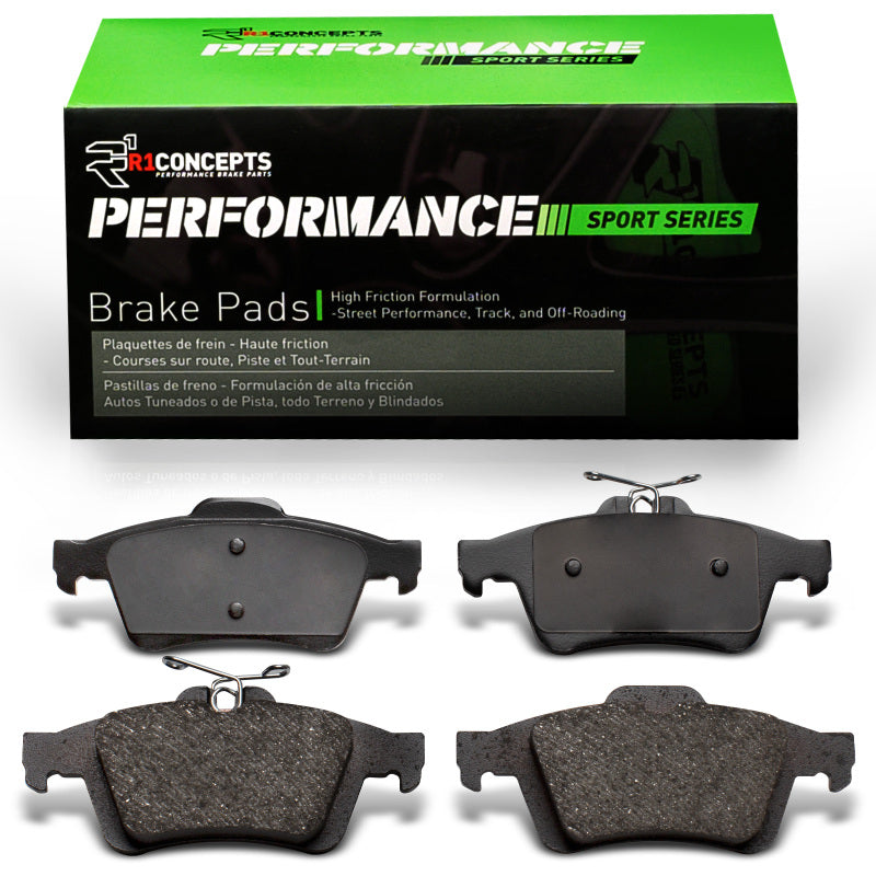 R1 2003-2023 Cadillac BLS (Mexico) Rear R1 Performance Sport Pads