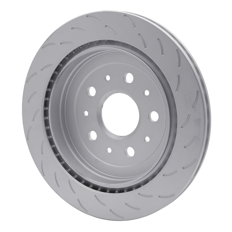 R1 15-19 Cadillac CTS Right Rear Slotted GeoSPEC Coated Rotor