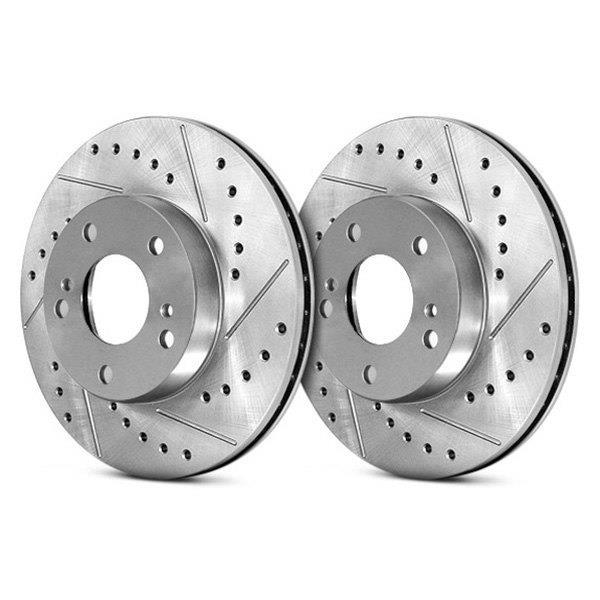 StopTech Select Sport 11-16 Toyota Avalon/ 11-17 Camry SportStop Slotted & Drilled Left Front Rotor