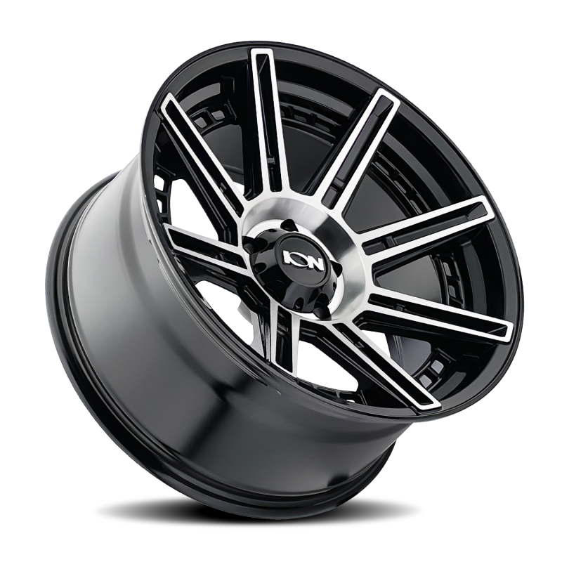 ION Type 149 20x9 / 5x139.7 BP / -12mm Offset / 87.1mm Hub Black/Machined Wheel