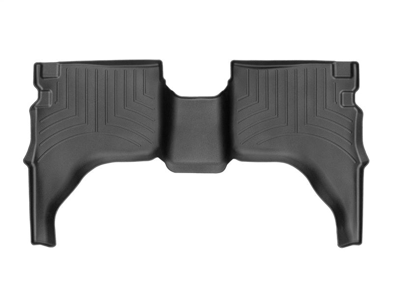 WeatherTech 01-04 Toyota Tacoma Double Cab Rear FloorLiner - Black