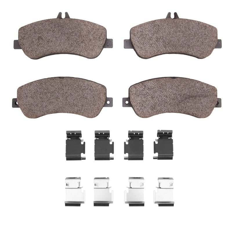 R1 2009-2015 Mercedes-Benz GLK250 Front R1 Semi Met Pads & Hardware Kit