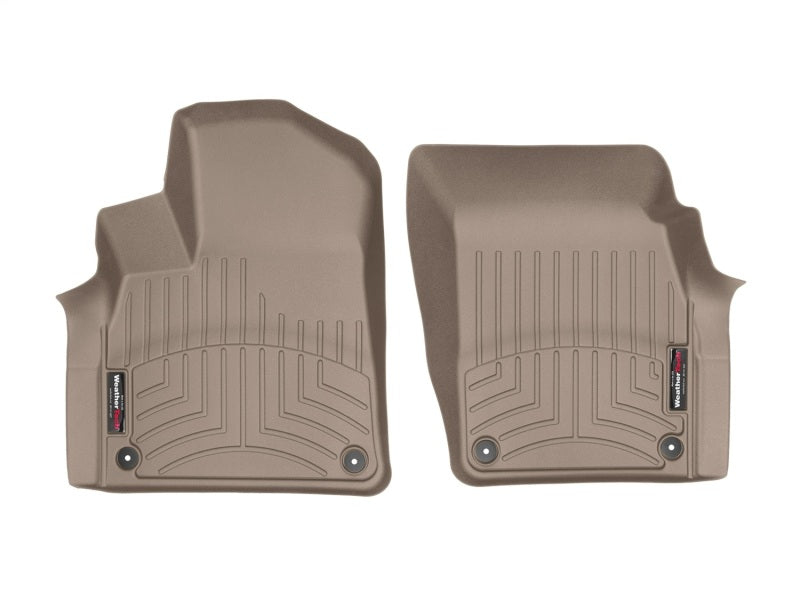 WeatherTech 2017+ Audi Q7 Front FloorLiner - Tan