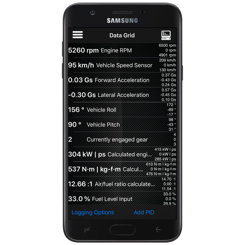Autometer OBD-II Wireless Data Module Bluetooth DashLink for Apple IOS & Android Devices
