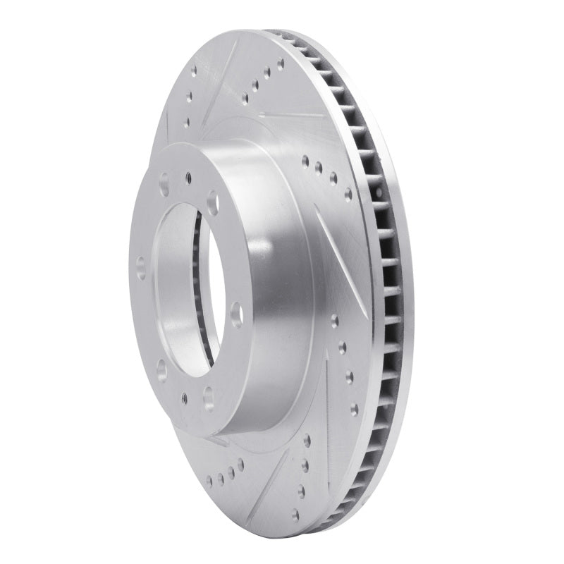 DFC 03-23 Toyota Hilux (Mexico) Front Left Drilled & Slotted Silver Brake Rotor