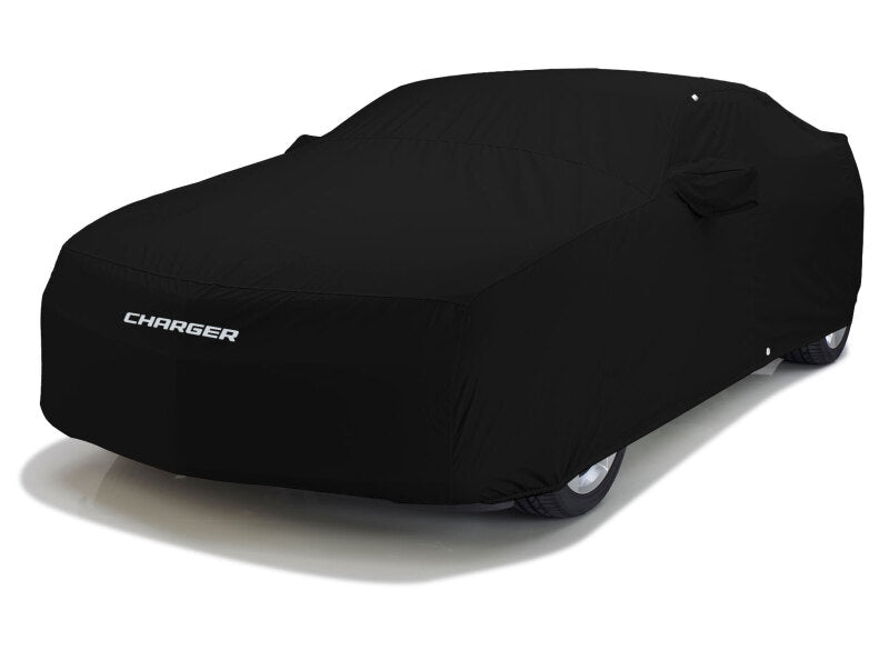 Covercraft 20-23 Dodge Charger Widebody no Spoiler Custom WeatherShield HP Car Cover w Logo