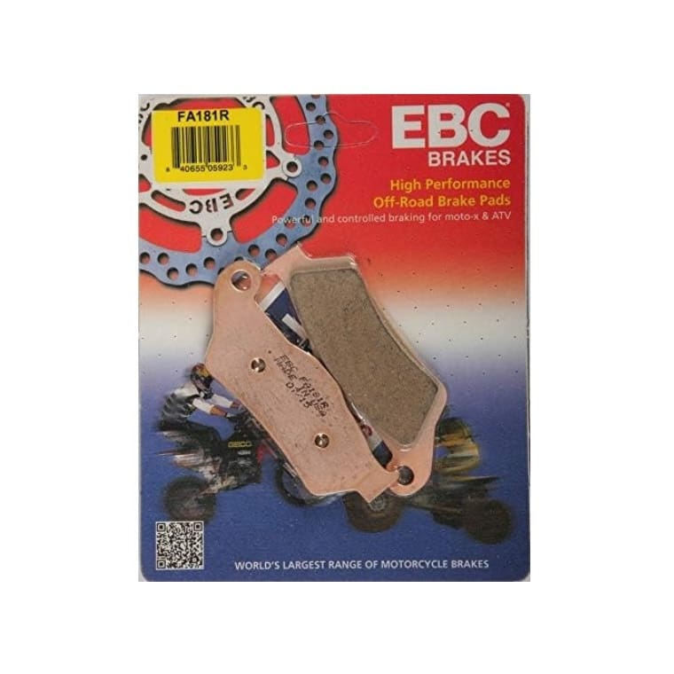 EBC Sintered "R" Front Brake Pads KTM/HUS/GAS/ALTA/ATK/SHERCO/APRILLA | FA181R image 0