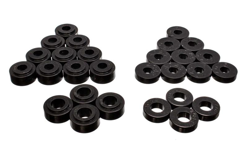 Energy Suspension Body Mounts - Black