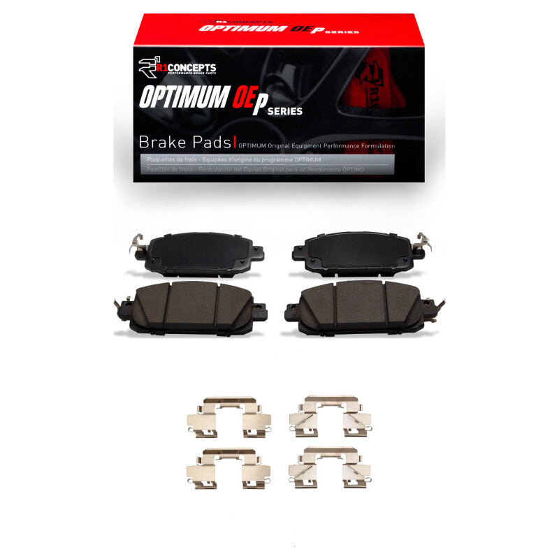 R1 2020-2025 Nissan Kicks Front R1 Optimum OE Pads & Hardware Kit