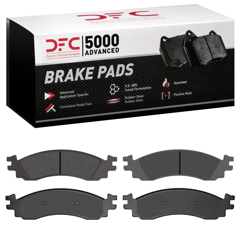 DFC 10-12 Ford Taurus SHO Front 5000 Advanced Low Metallic Brake Pads