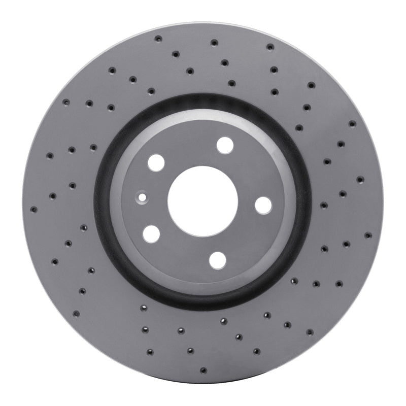 DFC 12-15 Audi Tts Quattro Front Right Drilled Geoperformance Rotor