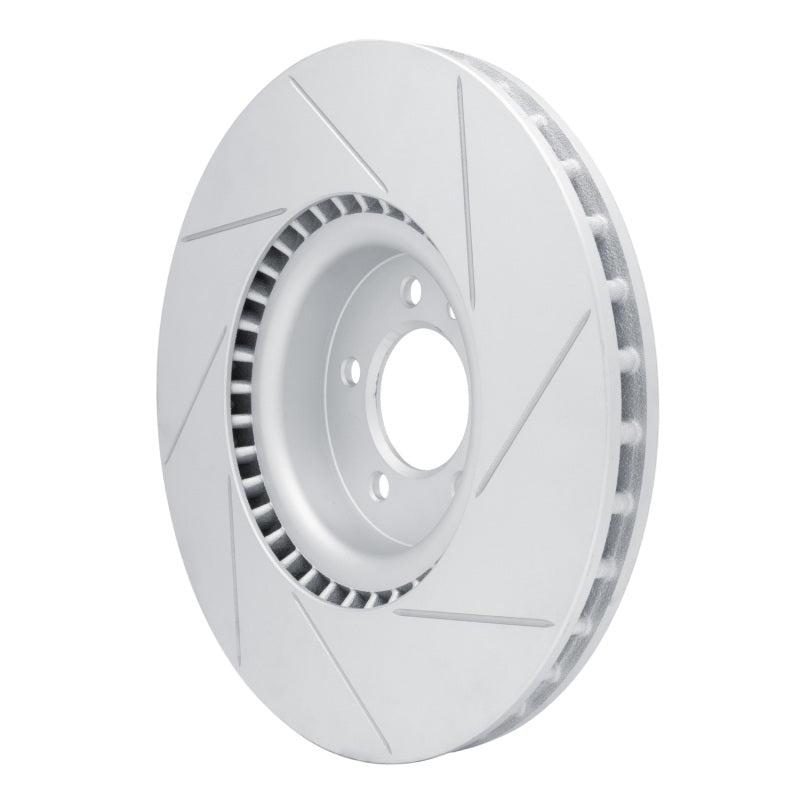 DFC 10-17 Land Rover Range Rover Front Left Slotted Geoperformance Rotor