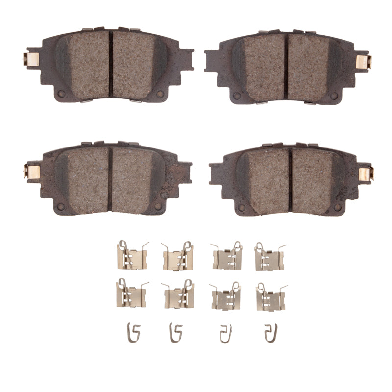 R1 2019-2022 Toyota Corolla (Mexico) Rear R1 Ceramic Pads & Hardware Kit