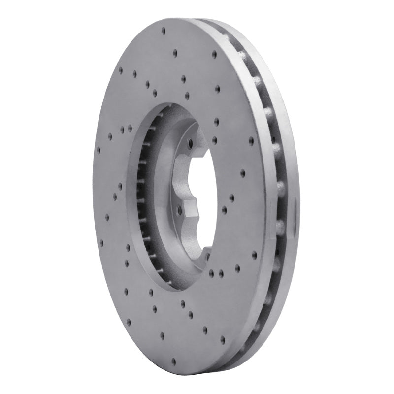 DFC 14-19 Ford Transit-250 Front Left Drilled Geoperformance Rotor
