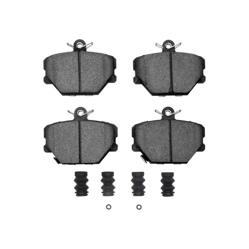 DFC 05-16 Smart Fortwo Front Euro 5000 Ceramic Brake Pads and Hardware Kit