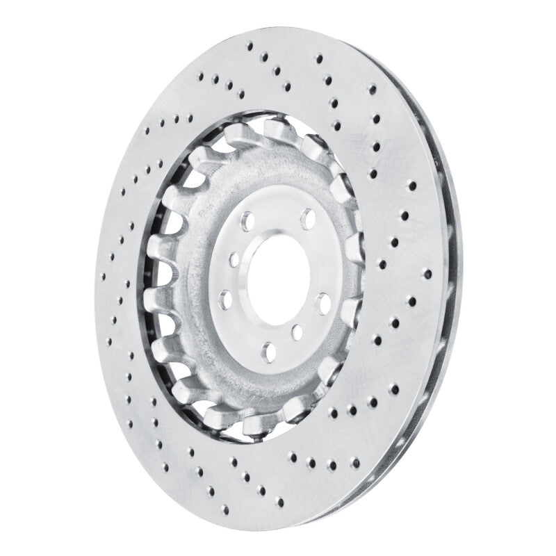 DFC 12-19 BMW M6 Left Rear Drilled Hi-Carbon Alloy Geomet Coated Rotor