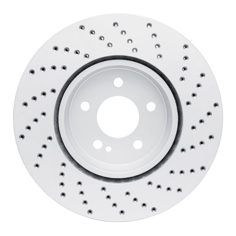 DFC 16-23 Mercedes-Benz Glc300 Rear Left Drilled Geoperformance Rotor