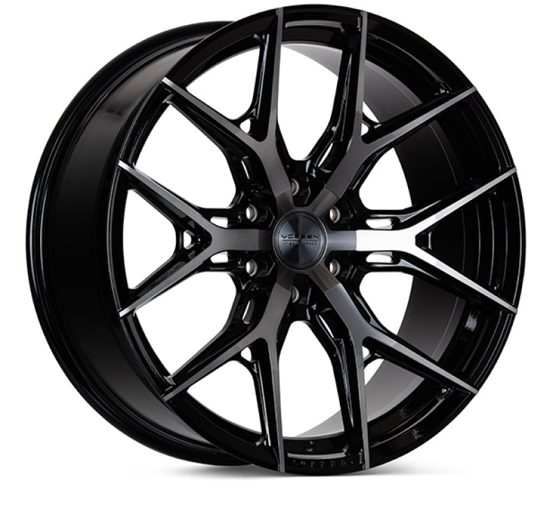 Vossen HF6-5 24x10 / 6x139.7 / ET25 / Deep Face / 106.1 - Tinted Gloss Black Wheel