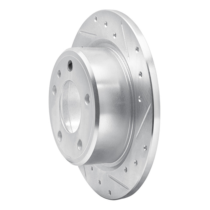 DFC 88-91 BMW M3 Rear Right Drilled & Slotted Silver Brake Rotor
