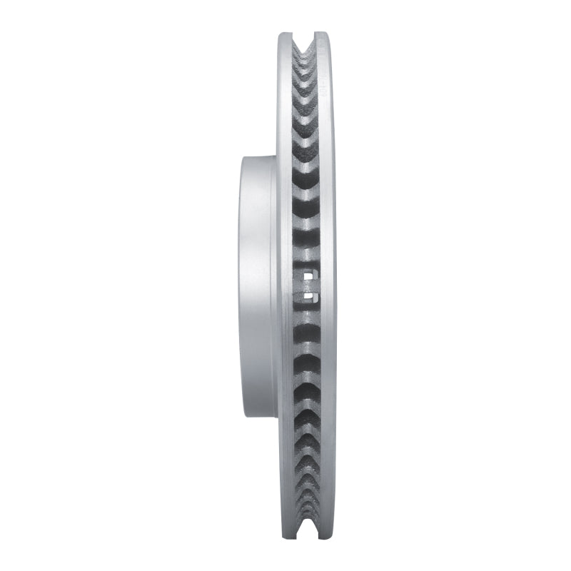 R1 06-20 Lexus ES300H Front Right Drilled & Slotted Geo-Carbon Rotor