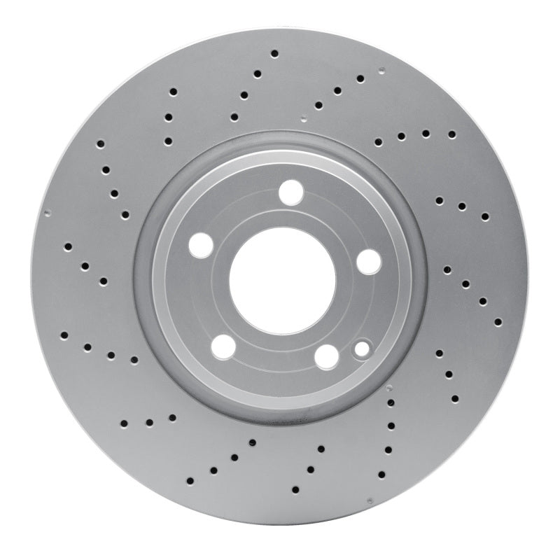 R1 2015-2017 Mercedes-Benz CLS400 Front GeoSPEC Coated Rotor - Drilled